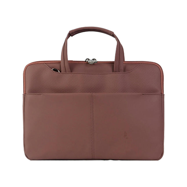 Laptop Sleeve Handbag, PU Leather Laptop Shoulder Bag Computer Bag Laptop Carrying Bag