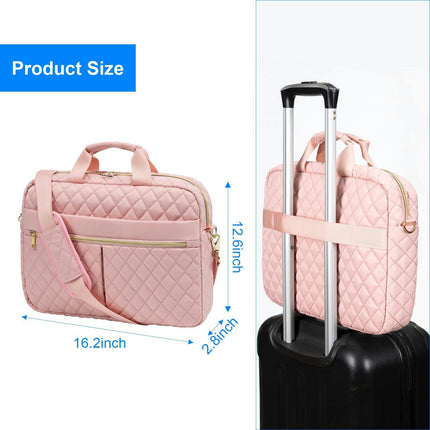 Laptop Bag 15 Inch Laptop Briefcase Waterproof Computer Messenger Bag Laptop Case for Business Work