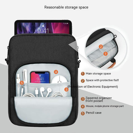 Laptop Sleeve Bag Notebook Carrying Case with for work Waterproof Computer Messenger Bag