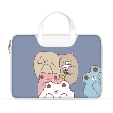 Cute Laptop Sleeve Bag for Women Laptop Computer Notebook, Laptop Shoulder Case Cover Carrying Bag