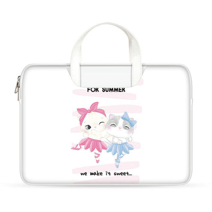 Cute Laptop Sleeve Bag for Women Laptop Computer Notebook, Laptop Shoulder Case Cover Carrying Bag