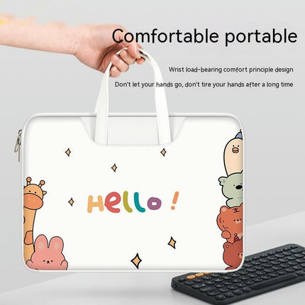 Cute Laptop Sleeve Bag for Women Laptop Computer Notebook, Laptop Shoulder Case Cover Carrying Bag