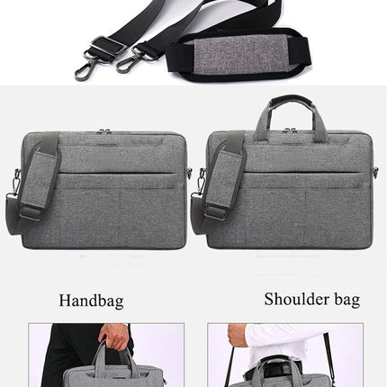 Laptop Bag Business Briefcase 13 inch 14 inch 15 inch Notebook Shoulder Bag Waterproof Computer Case