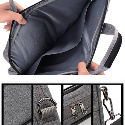 Laptop Bag Business Briefcase 13 inch 14 inch 15 inch Notebook Shoulder Bag Waterproof Computer Case