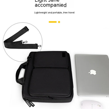 Laptop Bag Briefcase Sleeve Bag Shockproof Carrying Bag Waterproof Shoulder Bag for 15" Notebook