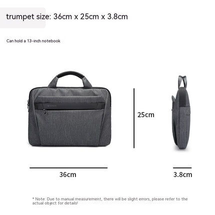 Computer Handbag, Thin And Light Notebook 15.6 inch Laptop Carrying Bag briefcase for Men And Women