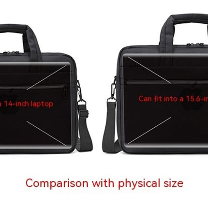 14 15.6 inch Laptop Computer and Tablet Shoulder Bag Carrying Case Portable Laptop Handbag