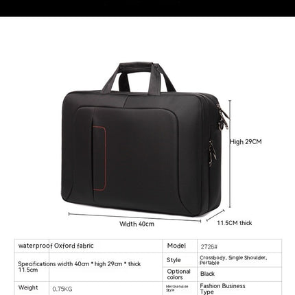 Laptop Bag for Men Women 17 Inch Laptop Briefcases Waterproof Laptop Carrying Case Shoulder Bag