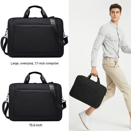 Laptop Bag Waterproof Laptop Carrying Case for Men Women Computer Messenger Bag for Travel Business