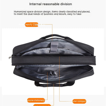 Laptop Bag Waterproof Laptop Carrying Case for Men Women Computer Messenger Bag for Travel Business