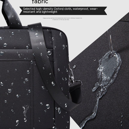 Laptop Bag Waterproof Laptop Carrying Case for Men Women Computer Messenger Bag for Travel Business