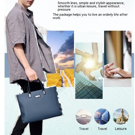 Laptop Bag 14 Inch, Waterproof Computer Sleeve Portable Laptop bag for Men Women Handbag Briefcase