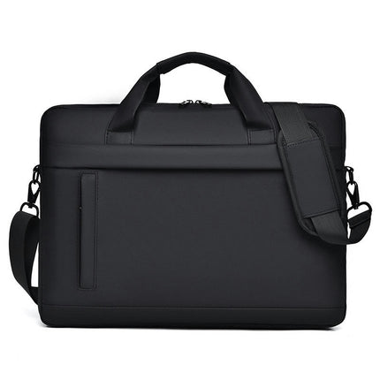 Laptop case 14 Inch for Men Women, Waterproof Computer Sleeve Slim Briefcase with Shoulder Strap