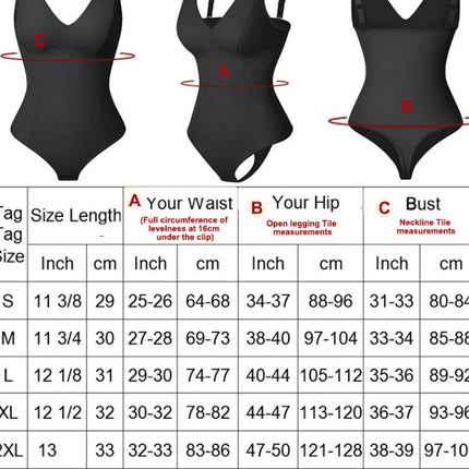 Non-marking One-piece Suit-with Bra To Tighten The Abdomen and Lift The Buttocks Shapewear