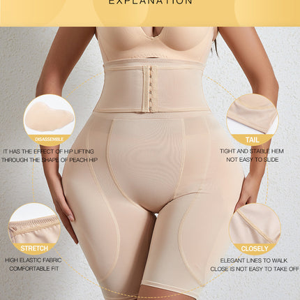 Tummy Control, High Waisted Body Shaper Shorts Butt Lifting Panties Thigh Slimmer Shapewear Girdle