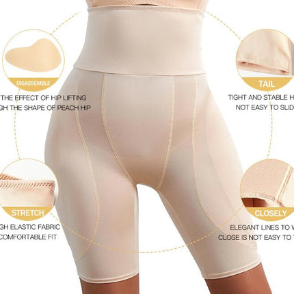 High Waisted Shapewear for Women,Butt Lifter Light Tummy Control Shorts Thigh Slimmer Shape for Wedding Dresses