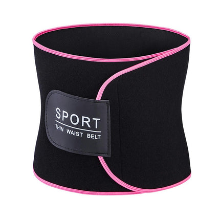 Women's Waist Trainer - Fitness Sweaty Waist Protector - Postpartum Rubber Belly Band