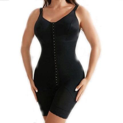 Women's Tummy Tuck Postoperative Compression Garment Zipper Bottom Butt Lift Shaping Garment