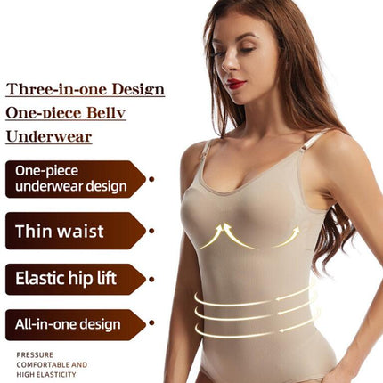 Bodysuit for Women Tummy Control Shapewear Seamless Sculpting Thong Body Shaper Tank Top