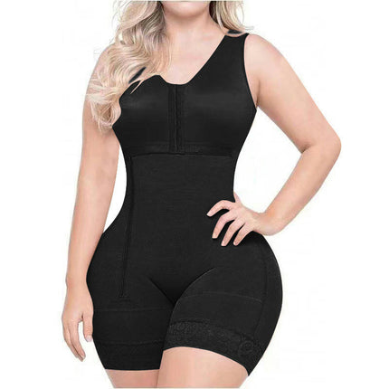 Tummy Control Shapewear Bodysuit Side Zipper Body Shaper for Women Firm Triple Control  Bodysuit