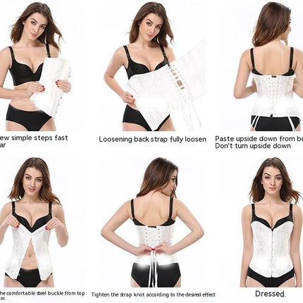 Women's Tummy Corset Corset Shaping Underwear Waist Clip Palace Corset