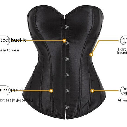 Women's Tummy Corset Corset Shaping Underwear Waist Clip Palace Corset