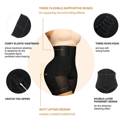 Shapewear for Women Tummy Control Shorts Body Shaper Panties High Waisted Butt Lifter Thigh Slimming Underwear