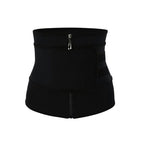 Black-Single Belt Zipper