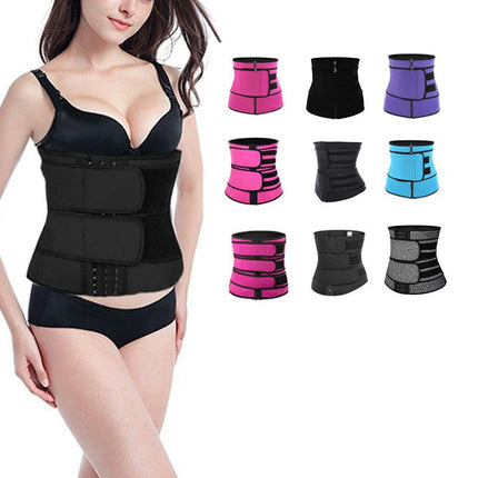 Women Neoprene Waist Trainer Sweat Belt Waist Trimmer for Weight Loss Sauna Waist Cincher Girdle