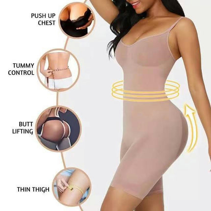 Women's Seamless Shapewear Tummy Tightening Corset Shorts One Piece Clothes