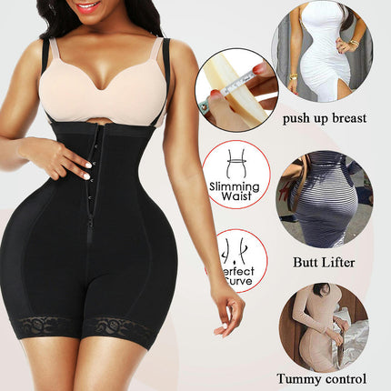 Shapewear for Women Seamless Firm Triple Control Plus Size Tummy Control Butt Lifter