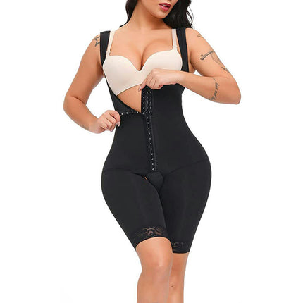 Shapewear for Women Tummy Control Post Surgery Compression Body Shaper with Open Crotch