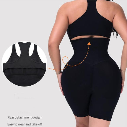 Women's One Piece Body Suit Beauty One Piece Shapewear Hip Lift Pants Powerful Tummy Tuck Pants