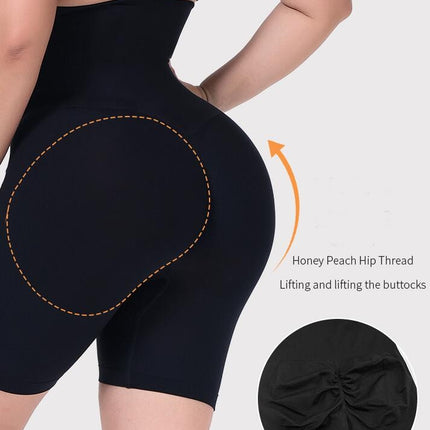 Women's One Piece Body Suit Beauty One Piece Shapewear Hip Lift Pants Powerful Tummy Tuck Pants