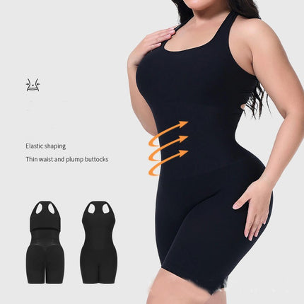 Women's One Piece Body Suit Beauty One Piece Shapewear Hip Lift Pants Powerful Tummy Tuck Pants