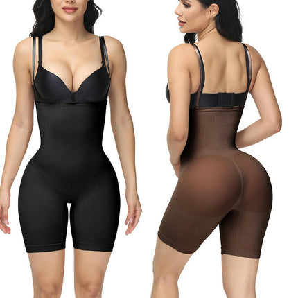 Women's Shapewear Shorts Tummy Tuck Seamless Body Lift Pants Slim Leg Shapewear