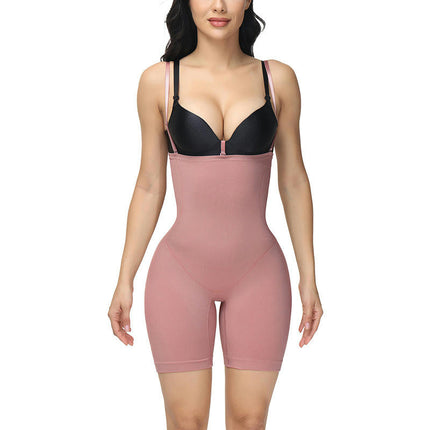 Women's Shapewear Shorts Tummy Tuck Seamless Body Lift Pants Slim Leg Shapewear