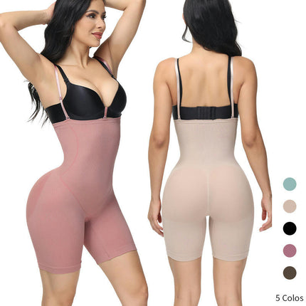 Women's Shapewear Shorts Tummy Tuck Seamless Body Lift Pants Slim Leg Shapewear