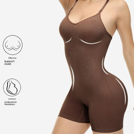 Shapewear for Women Tummy Control Bodysuit Mid Thigh Butt Lifter Body Shaper Shorts