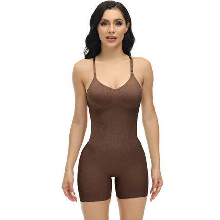 Shapewear for Women Tummy Control Bodysuit Mid Thigh Butt Lifter Body Shaper Shorts