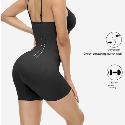 Shapewear for Women Tummy Control Bodysuit Mid Thigh Butt Lifter Body Shaper Shorts