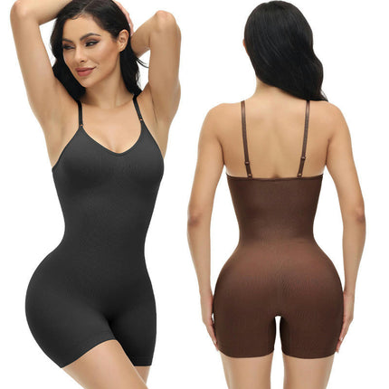 Shapewear for Women Tummy Control Bodysuit Mid Thigh Butt Lifter Body Shaper Shorts