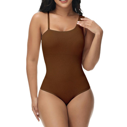 Seamless Shapewear Bodysuit Thong Tummy Control Sculpting Body Shaper for Women