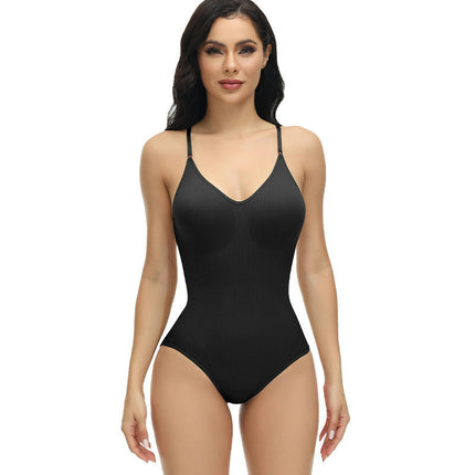 Shapewear Waist Bodysuits Women Clothing Tummy Control Seamless Full Body Shaper Square Neck Jumpsuits Top