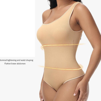 Seamless Shapewear Bodysuit Thong Tummy Control Sculpting Body Shaper for Women