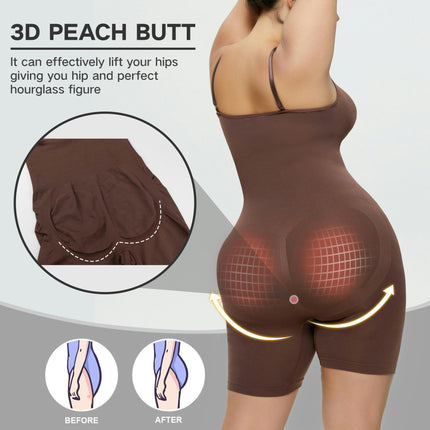 Comfortable Full Bodysuit for Women Butt Lifter Seamless Shapewear for Women Tummy Control Thigh Slimmer