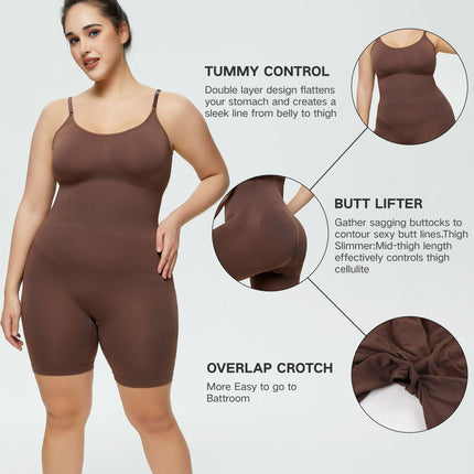 Comfortable Full Bodysuit for Women Butt Lifter Seamless Shapewear for Women Tummy Control Thigh Slimmer