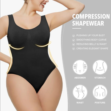 Women's Body Shaping Tights Seamless Tummy Control Sleeveless Tank Tops