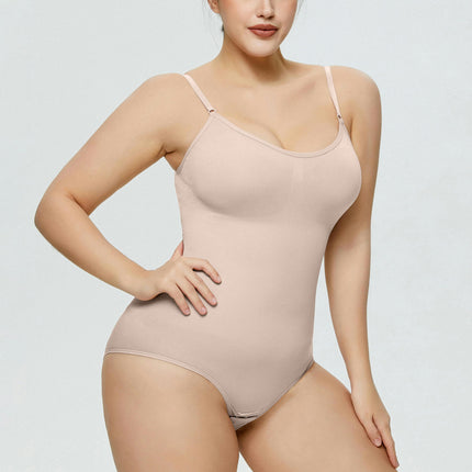 Bodysuit for Women Tummy Control Shapewear Mid-Thigh Seamless Full Body Shaper