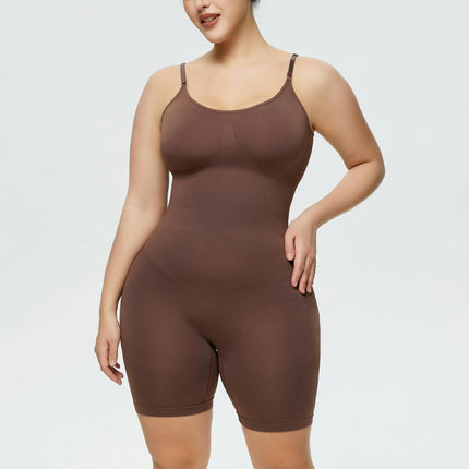 Bodysuit for Women Tummy Control Shapewear Mid-Thigh Seamless Full Body Shaper